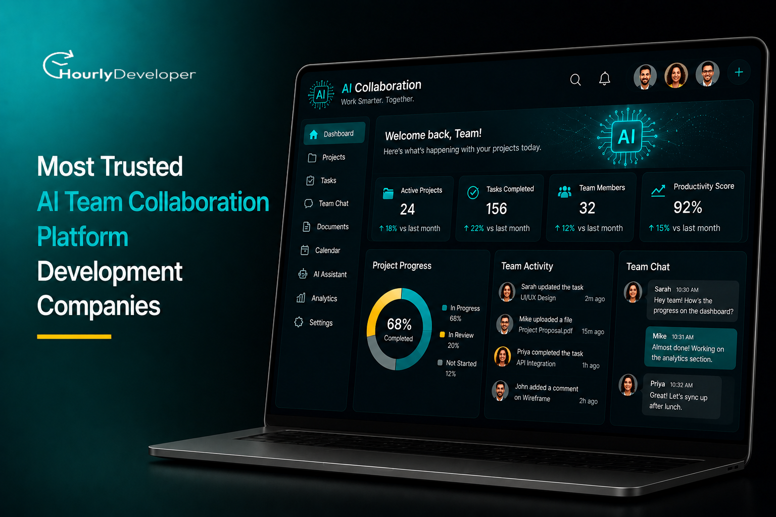 Most Trusted AI Team Collaboration Platform Development Companies